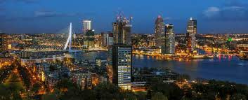 Panorama miasta Rotterdam
